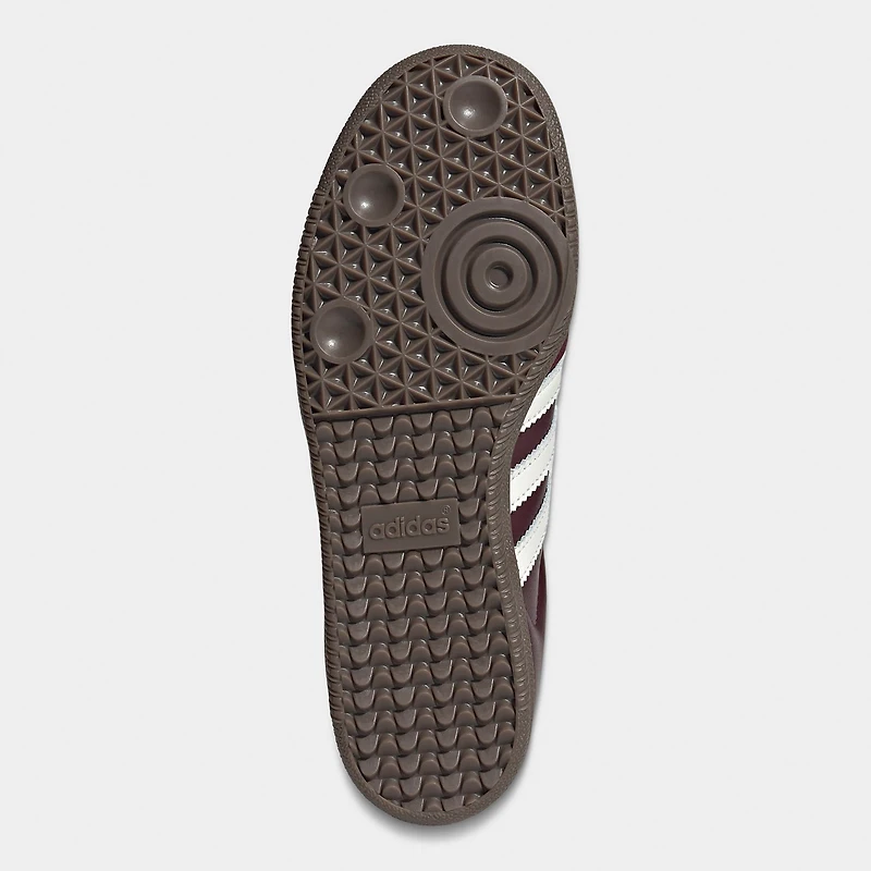 adidas Women's Samba OG Maroon / Off White - Gum