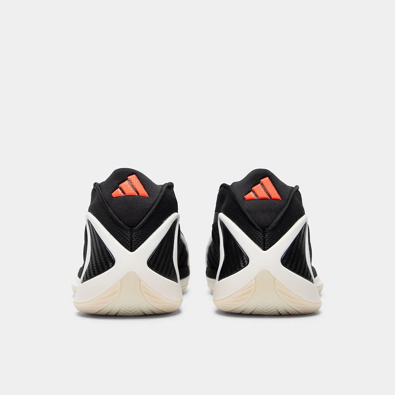 adidas Juniors Anthony Edwards 2 Noir / Zero Metallic - Rouge lucide