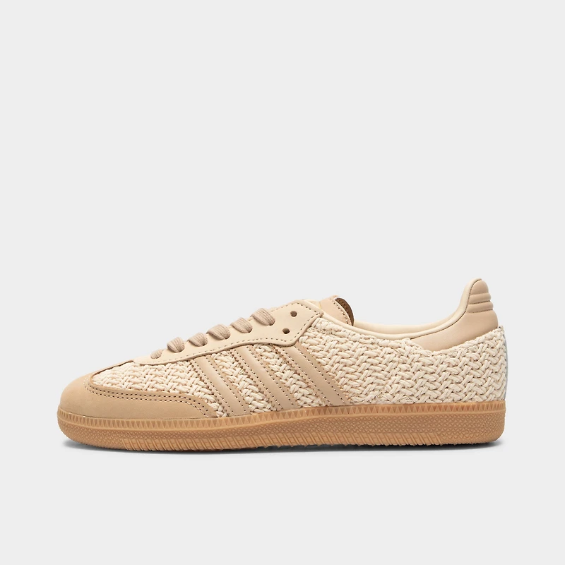 adidas Women's Samba OG Sand Strata / Magic Beige - Gum