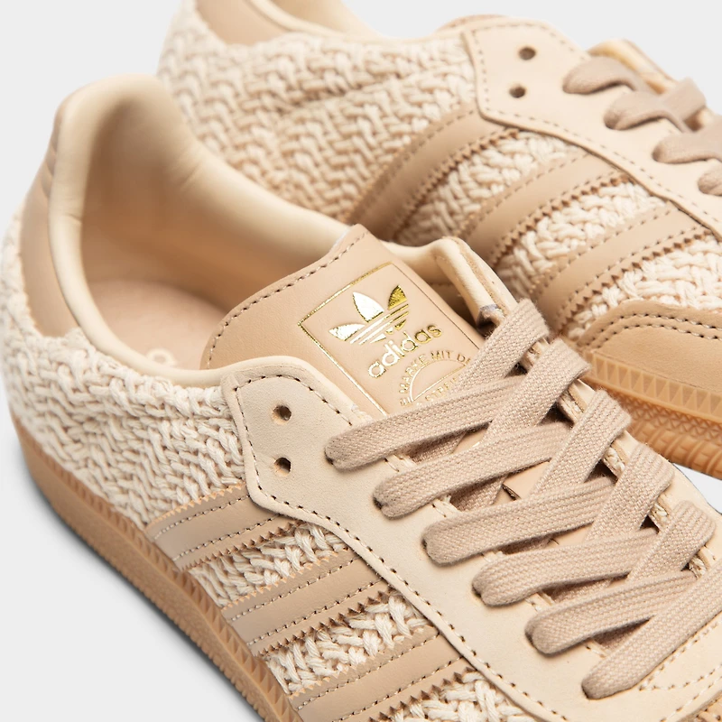 adidas Women's Samba OG Sand Strata / Magic Beige - Gum