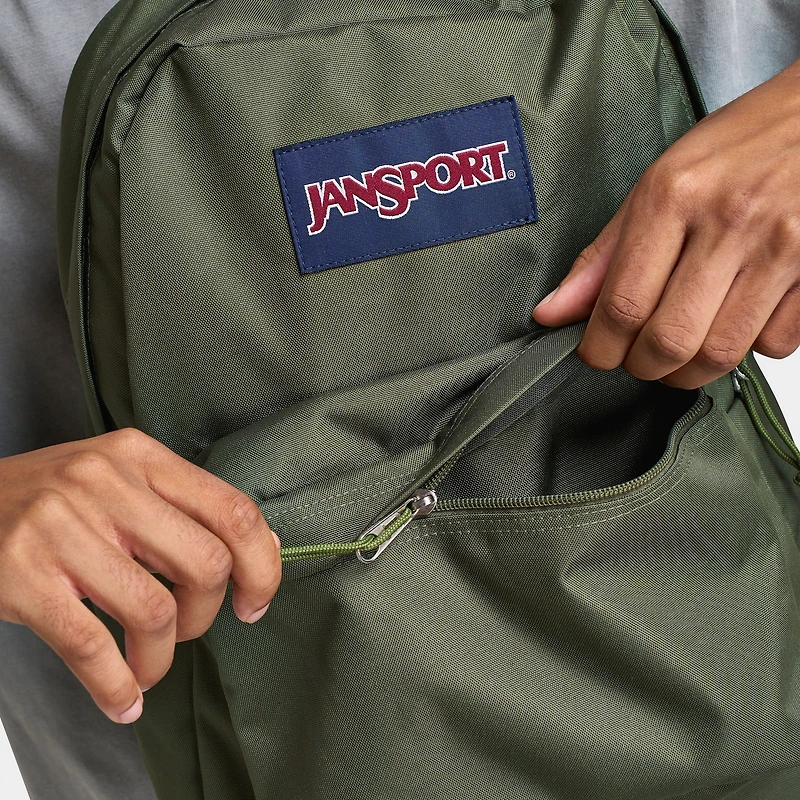 JanSport SuperBreak Plus Backpack / Cargo Green