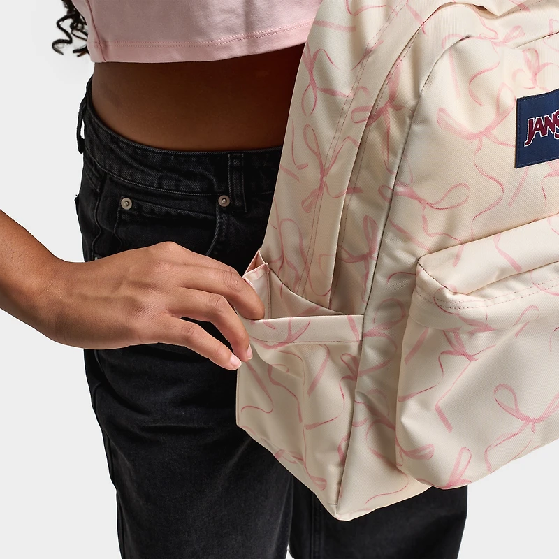 JanSport SuperBreak Plus Backpack / Rows of Bows
