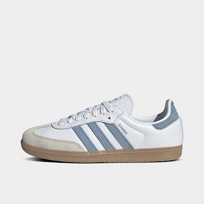 adidas Women's Samba OG White / Alumina - Ash Blue