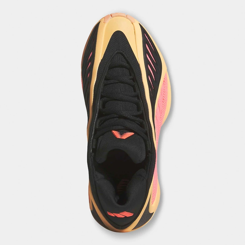 adidas Junior Anthony Edwards 2 Orange acide / Noir - Rouge