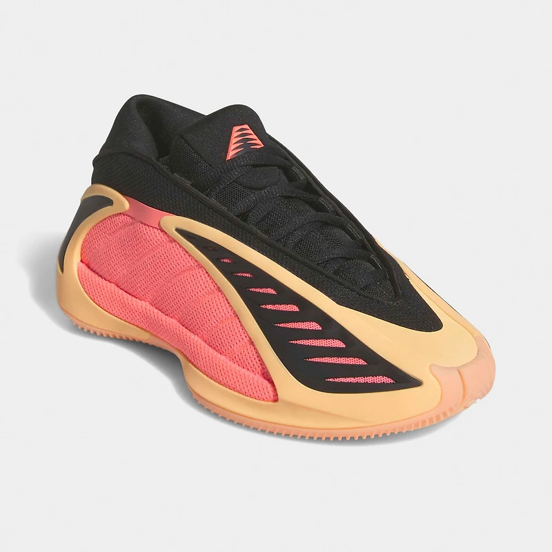 adidas Junior Anthony Edwards 2 Orange acide / Noir - Rouge