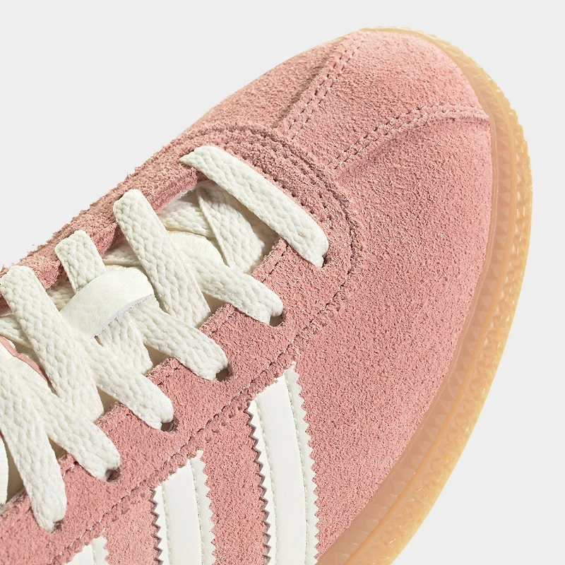 adidas Women's Muenchen Wonder Mauve / Off White - Silver Metallic