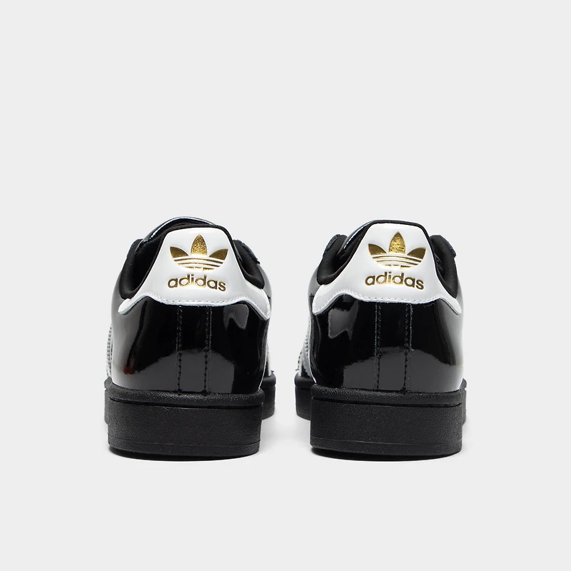 adidas Women's Superstar II Core Black / White - Gold Metallic