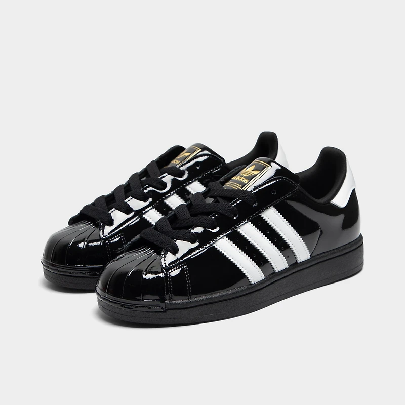 adidas Women's Superstar II Core Black / White - Gold Metallic