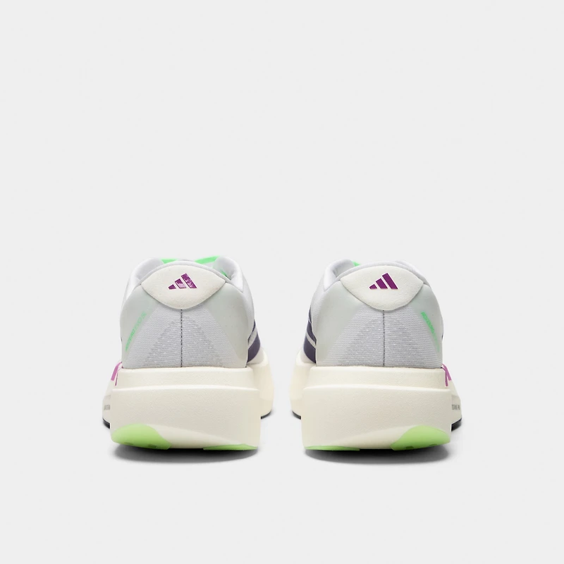 adidas Women's Adizero Evo SL White / Collegiate Purple - Burst
