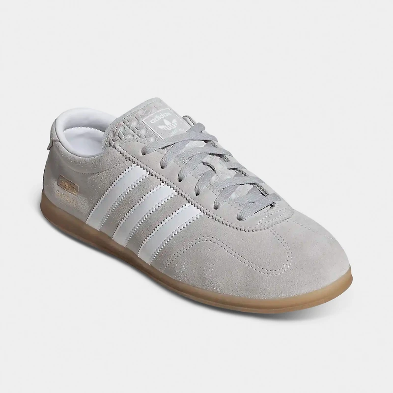 adidas Originals Women's Gazelle Lo Pro Grey Two / Cloud White - Gum