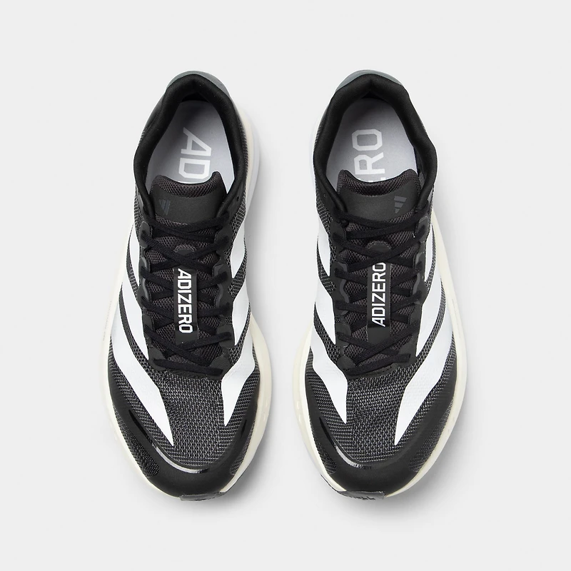 adidas Adizero Boston 13 Black / White - Grey