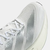 adidas Women's Adizero Boston 13 White / Matte Silver - Dash Grey