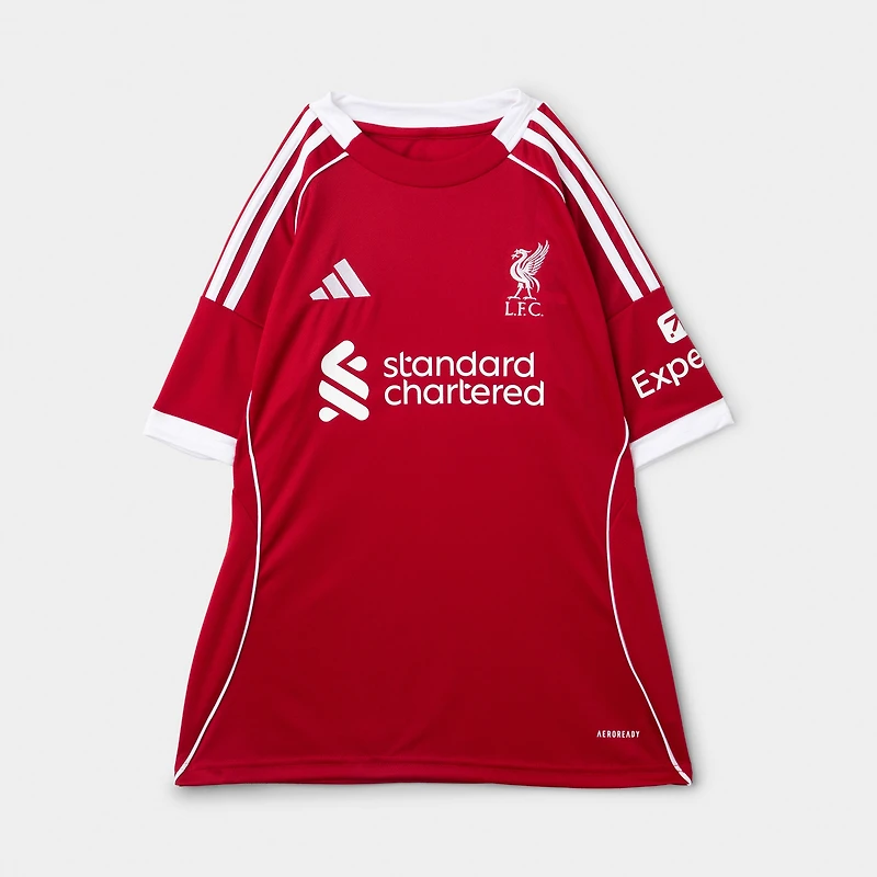 adidas Juniors' Liverpool FC 25/26 Jersey Youth / Red