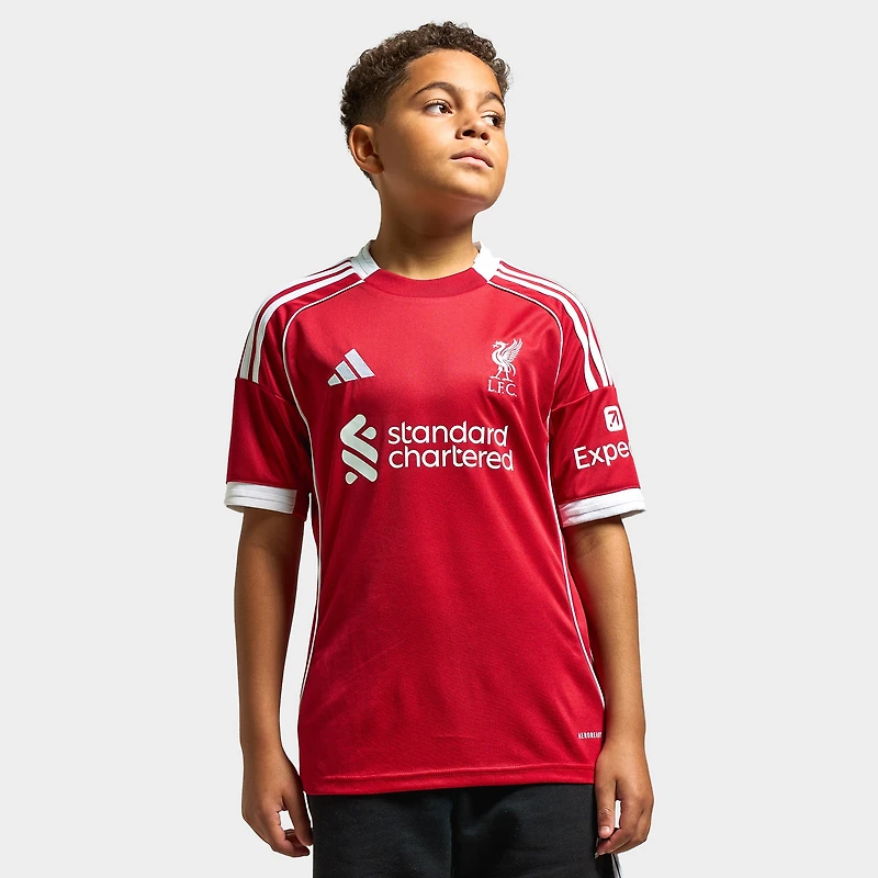 adidas Juniors' Liverpool FC Maillot Jeunesse / Rouge