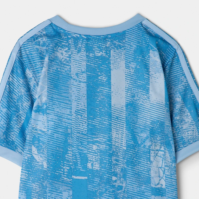 adidas Juniors' Tee Multicolor / Clear Sky