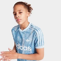 adidas Juniors' Tee Multicolor / Clear Sky