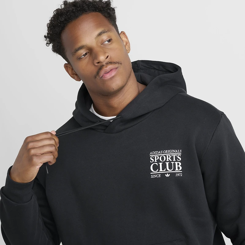 adidas Graphic Pullover Hoodie / Black