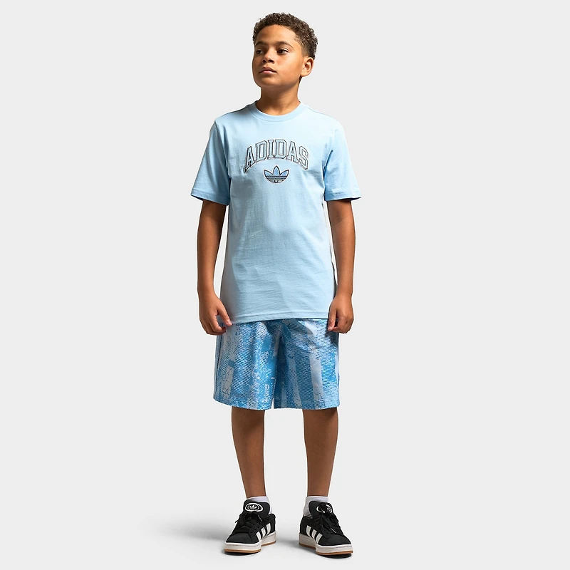 adidas Juniors' Tee / Clear Sky