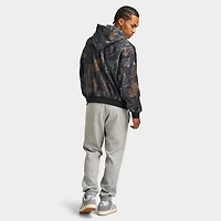 adidas Camo Full Zip Hoodie / Black