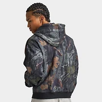 adidas Camo Full Zip Hoodie / Black