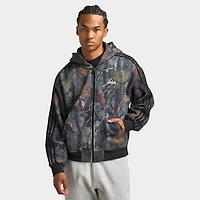 adidas Camo Full Zip Hoodie / Black