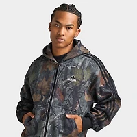 adidas Camo Full Zip Hoodie / Black