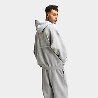 adidas Anthony Edwards GFX Hoodie / Medium Heather Grey