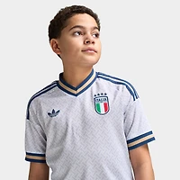 adidas Juniors' Italia Replica Away Jersey White / Blue