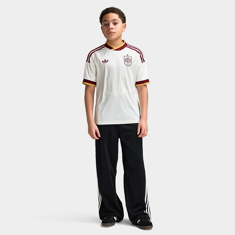 adidas Juniors' Spain Replica Away Jersey / White