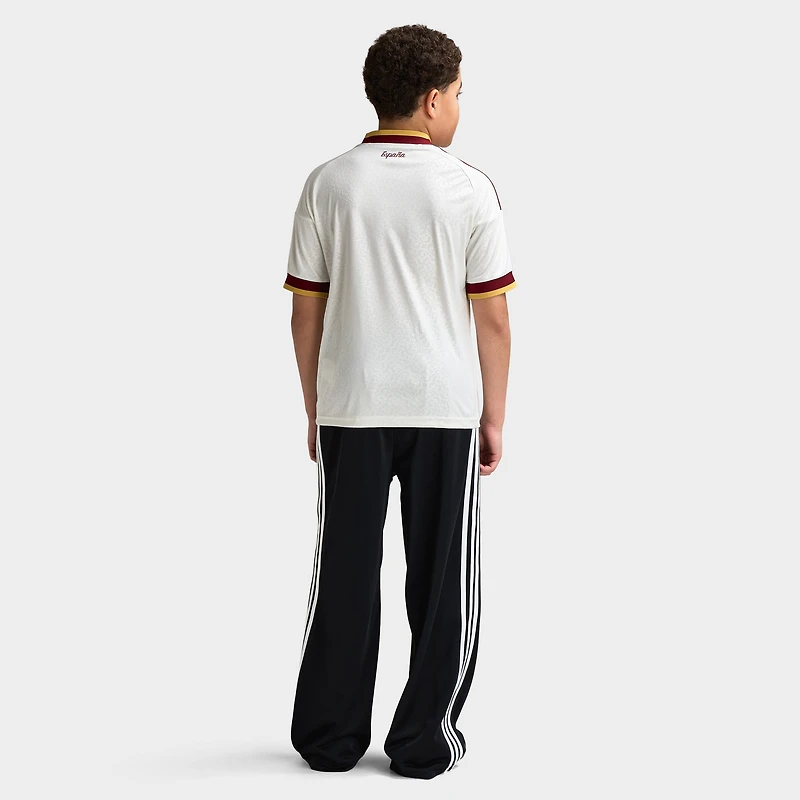 adidas Juniors' Spain Replica Away Jersey / White