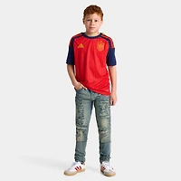 adidas Juniors' Maillot domicile réplique Espagne / Rouge