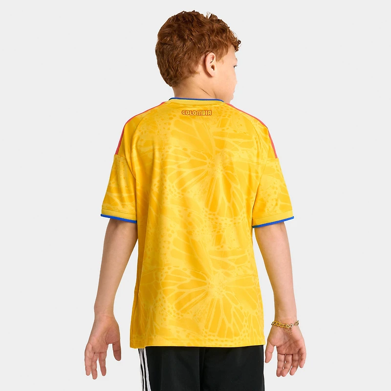 adidas Juniors' Maillot domicile réplique Colombie / Jaune