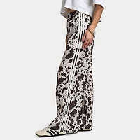 adidas Femmes Pantalon large en satin / Imprimé vache