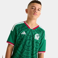 adidas Juniors' Mexico Réplique Maillot Domicile / Vert
