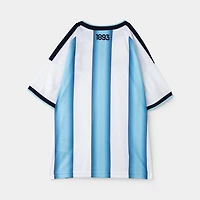 adidas Junior Maillot domicileArgentine 26 Réplique Messi Manches Courtes / Blanc
