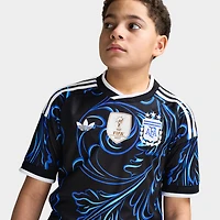 adidas Juniors' Argentina Replica Away Jersey / Black