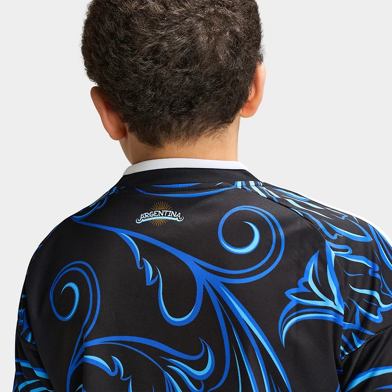 adidas Juniors' Argentina Replica Away Jersey / Black