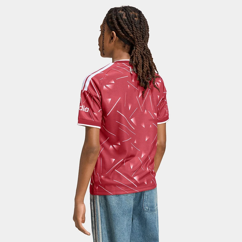 adidas Junior Maillot Domicile Liverpool / Rouge Actif