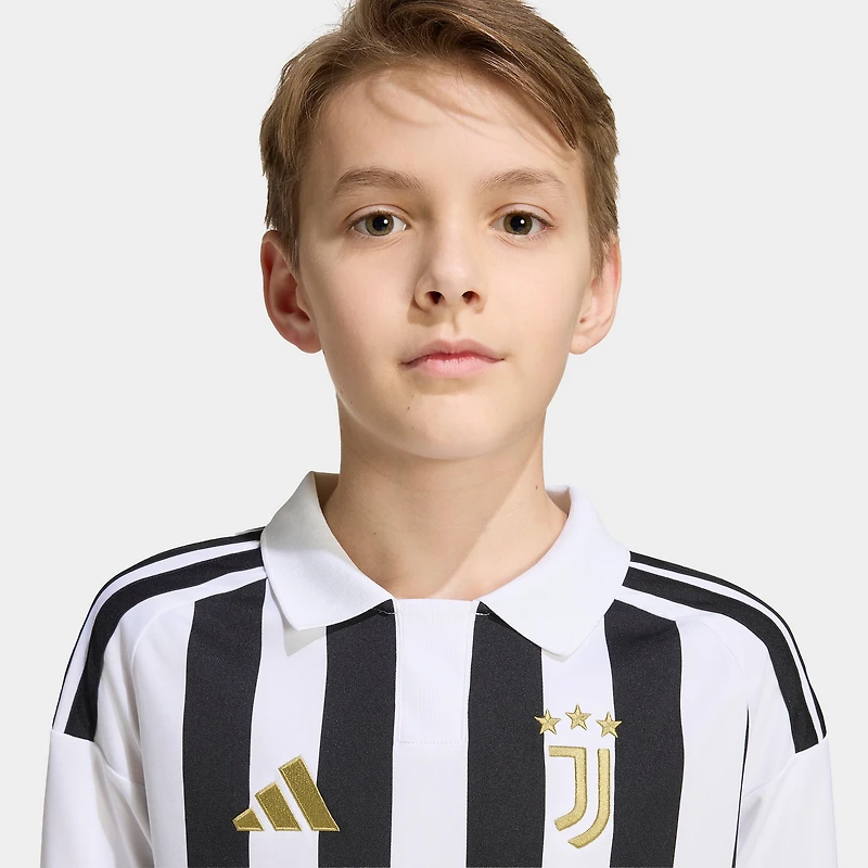 adidas Junior Maillot Domicile Juventus Blanc / Noir