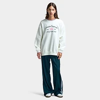 adidas Originals Women's Oversized Crewneck / Off White
