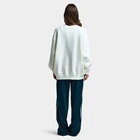 adidas Originals Women's Oversized Crewneck / Off White