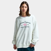 adidas Originals Women's Oversized Crewneck / Off White