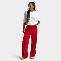 adidas Women's Adicolor Classic Firebird Loose Trackpants Better Scarlet / White