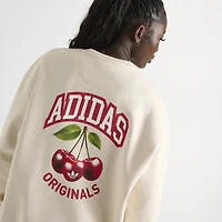 adidas Femme Crewneck Cerise / Blanc Merveilleux