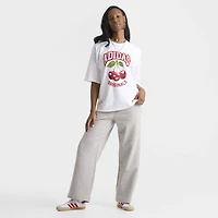 adidas Women's Cherry Boyfriend Tee / Wonder White
