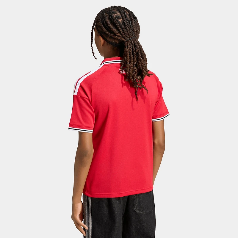 adidas Manchester United Maillot Domicile Enfant / Rouge MUFC