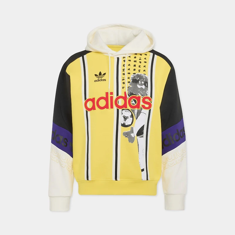 adidas Archive Football Graphic Hoodie / EQT Yellow