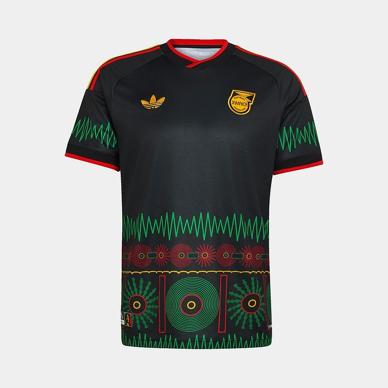 adidas JFF A Jersey M10 (Jamaica) Away / Black