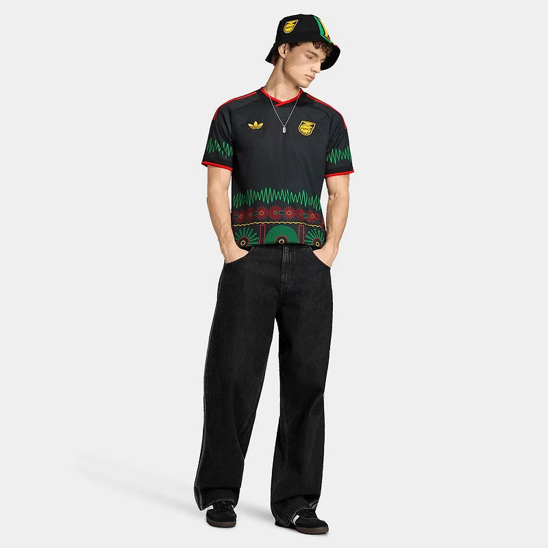 adidas JFF A Jersey M10 (Jamaica) Away / Black