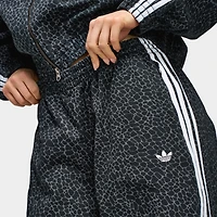 Adidas Women's Firebird Oversized AOP Denim Black / Grey Six